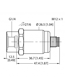 Pressure Transmitter PT1VR-1001-U1-H1143/X