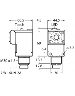 Ultrasonic Sensor Q45UBB63DACQ Ultrasonic Sensor Q45UBB63DACQ