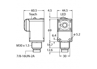 Ultrasonic Sensor Q45UBB63DACQ
