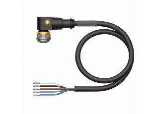 Actuator and Sensor Cable, PUR WKC4.5T-P7X3-10/TXL