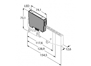 BL20 electronic module BL20-2AI-PT/NI-2/3
