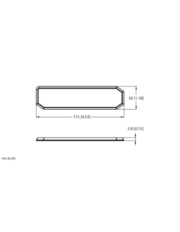 UHF Tag TW865-868-Q30L115-M-B112 UHF Tag TW865-868-Q30L115-M-B112