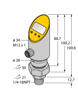 Pressure Transmitter (Rotatable) PS010V-503-2UPN8X-H1141