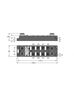 Compact I/O modules DeviceNet™ FDNP-N1600-TT-0197