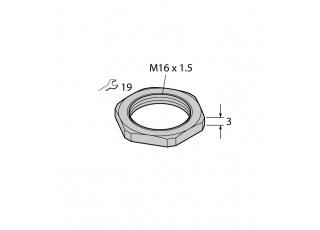  SECHSKANTMUTTER M16X1.5. SW19