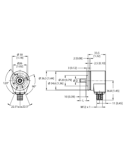 Incremental Encoder REI-04Q6C-2H2500-H1181