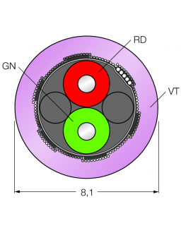 PROFIBUS Cable Cable452-150M