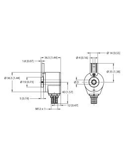 Incremental Encoder REI-05I6T-2H500-H1181 Incremental Encoder REI-05I6T-2H500-H1181