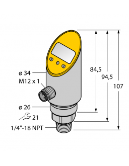 Pressure sensor PS001V-303-LI2UPN8X-H1141
