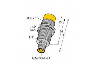 Inductive Sensor NI20U-G30-ADZ30X2-B3131 Inductive Sensor NI20U-G30-ADZ30X2-B3131