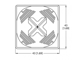 UHF Tag TW860-960-L43-43-F-B110-2KPCS