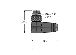 Actuator and sensor cable BSWM19-E01-2/S90 (OBS) Actuator and sensor cable BSWM19-E01-2/S90 (OBS)