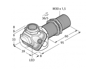 Inductive Sensor BI15U-EM30WDTC-AP6X