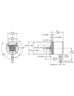 Incremental Encoder REI-E-111T6C-2B600-C