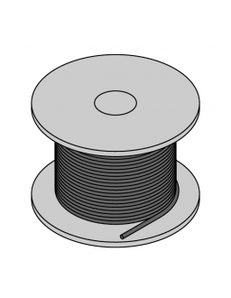 Actuator and Sensor Cable, PVC CABLE5X0.34-SH-PVC-GY-100M/TEG