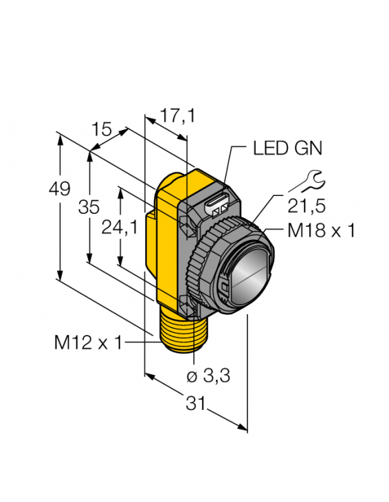 Photoelectric Sensor QS186LE214Q8