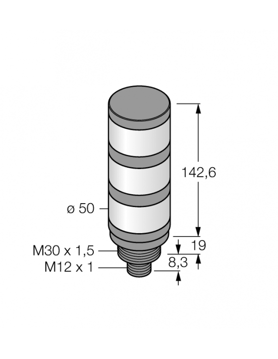 LED Signal Light TL50HWGYQ