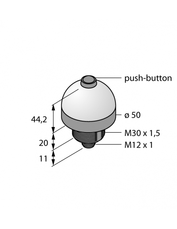 LED Signal Light K50LMXXPPB2Q
