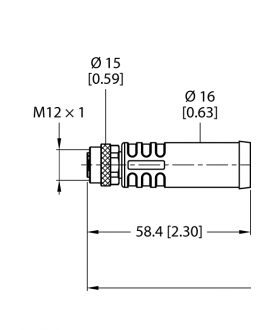 Supply Cable - M12 Power RKP56PLA-3-RSP56PLA/TXG
