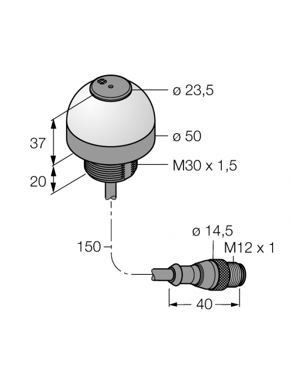 LED Signal Light K50LGRA1YPQP