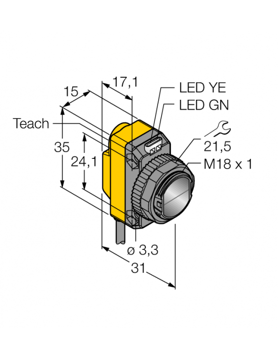 Photoelectric Sensor QS18EP6LP Photoelectric Sensor QS18EP6LP