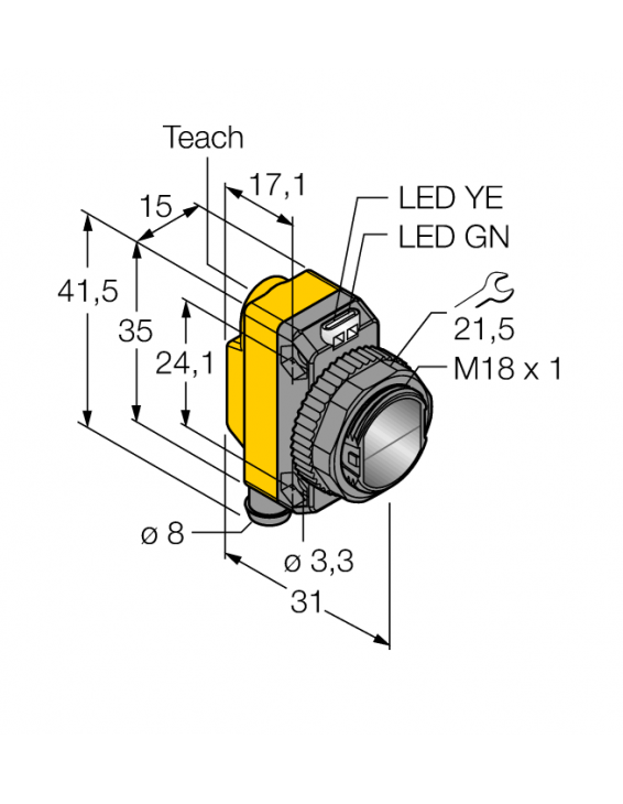 Photoelectric Sensor QS18EP6DVQ7