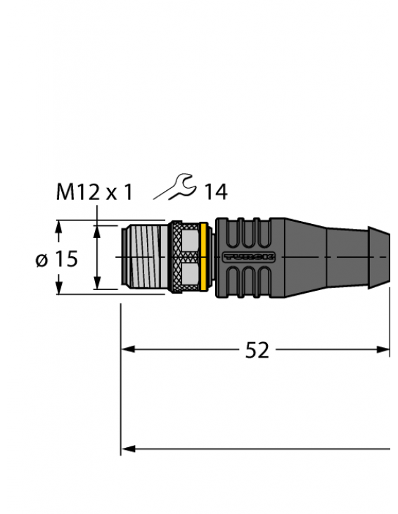 Actuator and Sensor Cable, PUR RSS4.5T-6/TXL