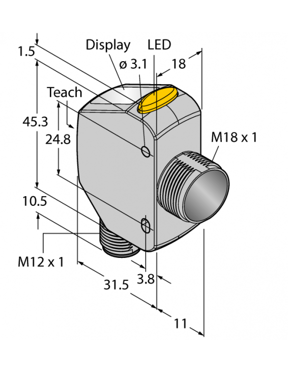 Photoelectric Sensor Q4XTILAF500-Q8