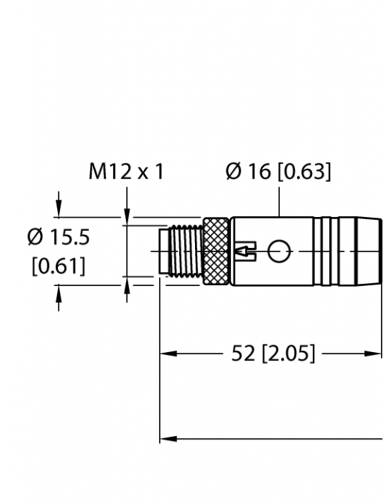 Supply Cable - M12 Power RSP56PLB-5/TXG Supply Cable - M12 Power RSP56PLB-5/TXG