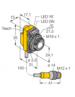 Ultrasonic Sensor QS18UPAQ5