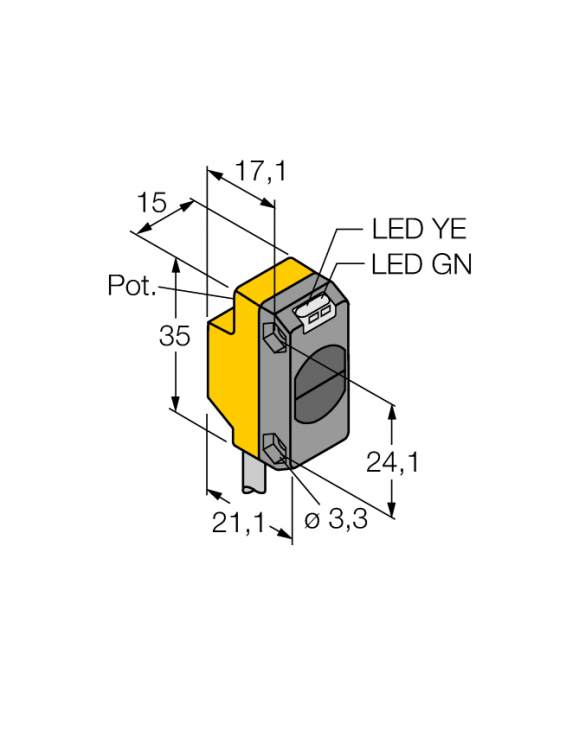 Photoelectric Sensor QS18VP6DL W/30 Photoelectric Sensor QS18VP6DL W/30