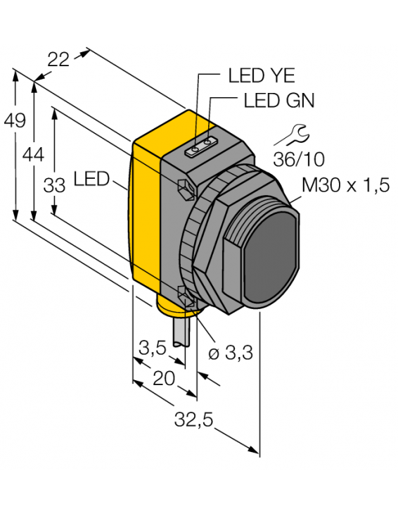 Photoelectric Sensor QS30EQPMA Photoelectric Sensor QS30EQPMA