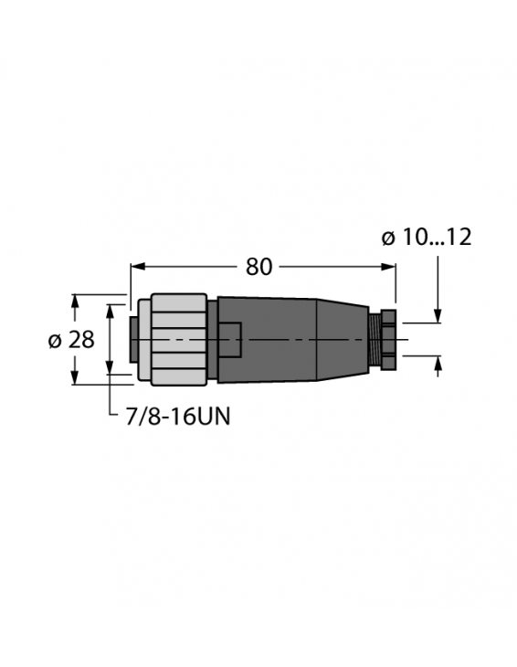 Field-Wireable Connector BKV4140-0/13.5