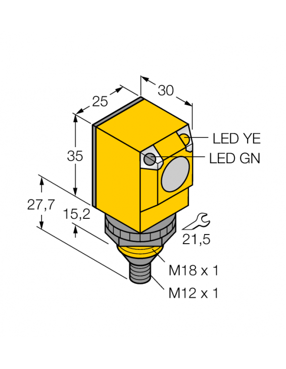Photoelectric Sensor Q25AW3RQ1