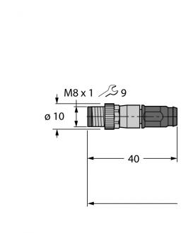 Industrial Ethernet Cable PSGS4M-PSGS4M-4414-6M