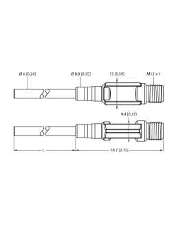 Temperature Detection TTM-206A-CF-LIUPN-H1140-L200