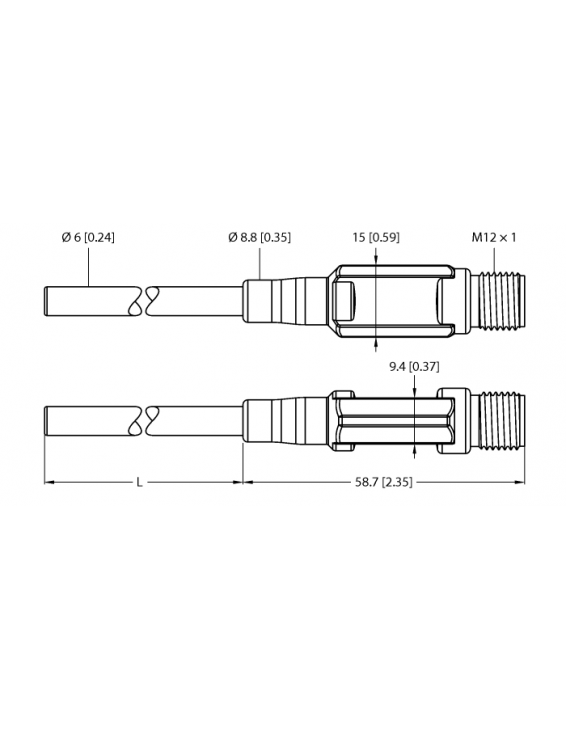 Temperature Detection TTM-206A-CF-LIUPN-H1140-L200