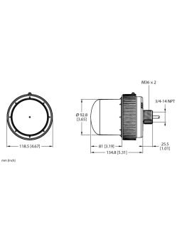 LED Signal Light K100PLZRGB7