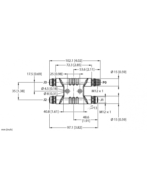 Power Splitters VH3-M12T-M4-3F4