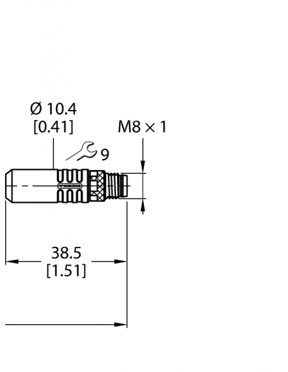 Industrial Ethernet Cable PSGS4M-PSGS4M-4422-0.12M Industrial Ethernet Cable PSGS4M-PSGS4M-4422-0.12M