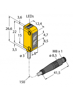 Photoelectric Sensor Q12AB6FF15Q