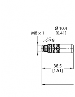 Industrial Ethernet Cable PSGS4M-PSGS4M-4422-0.12M