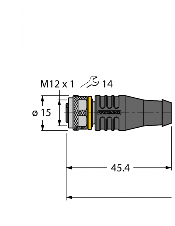 Actuator and Sensor Cable, PUR RKS4.4T-70/TXL Actuator and Sensor Cable, PUR RKS4.4T-70/TXL