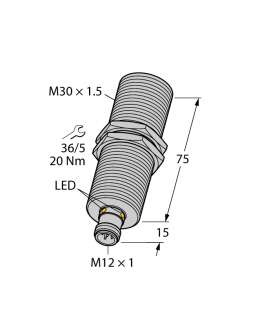 Ultrasonic Sensor RU300U-M30M-2UP8X2-H1151