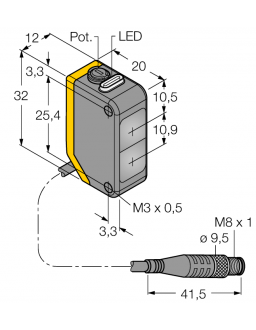 Photoelectric Sensor Q20PDQ