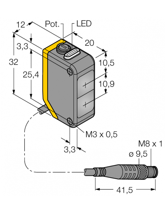 Photoelectric Sensor Q20PDQ Photoelectric Sensor Q20PDQ