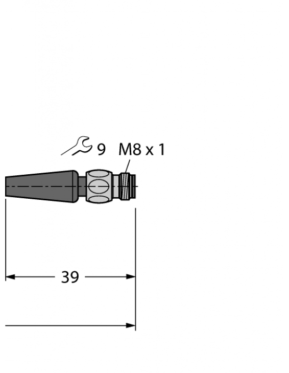 Food & Beverage Hygienic, TPE PKWH3M-P7X2-0.6-PSGH3M/TFG