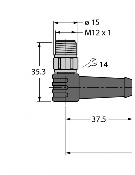 Cable for RFID Application in the Food Industry WSCV-WKCV5500-2M/S2500 Cable for RFID Application in the Food Industry WSCV-WKCV5500-2M/S2500
