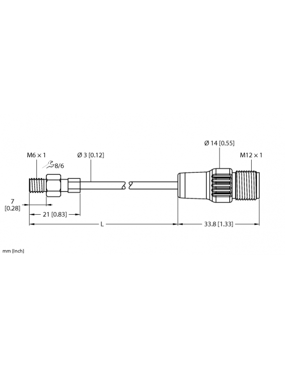 Temperature Detection TP-203A-M6-H1141-L100-I7 Temperature Detection TP-203A-M6-H1141-L100-I7