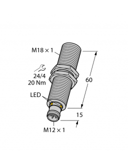 Ultrasonic Sensor RU40U-M18E-LU8X2-H1151